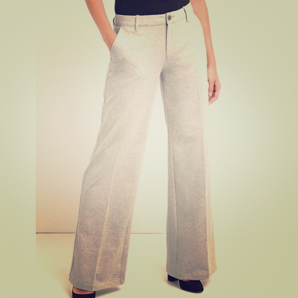 Gap ankle length wide leg Chino trouser size 8